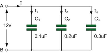 "Capacitors in parallel"