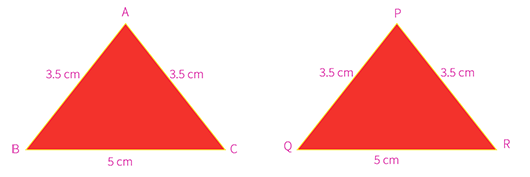 “2 congruent triangles using SSS”