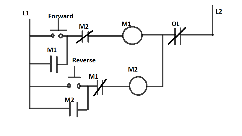 Automatic Motor Control Circuit Diagram